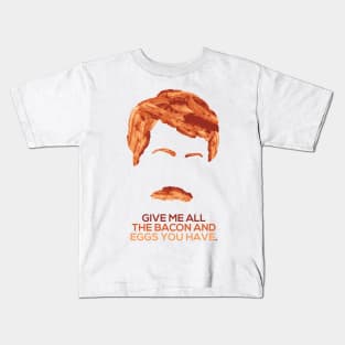 Bacon And Eggs Kids T-Shirt